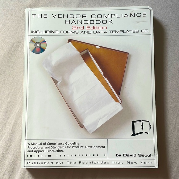 FIDM The Vendor Compliance Handbook by David Secul Book - Picture 1 of 3